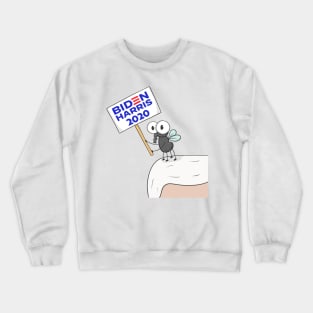 Biden Harris Fly on Mike Pence's Head Crewneck Sweatshirt